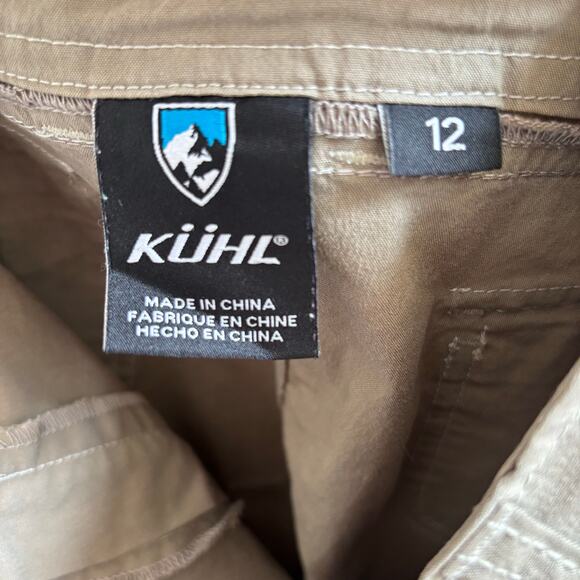 Kuhl Women's Olive Green Skirt Gorpcore Outdoor Active Size 12 - Picture 3 of 8